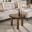 WoonStijl Salontafel L Eclipse goud antiek finish