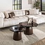 WoonStijl Salontafel set van 2 Eclipse brons antiek finish