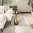 WoonStijl Bijzettafel M druppel Eclipse goud antiek finish