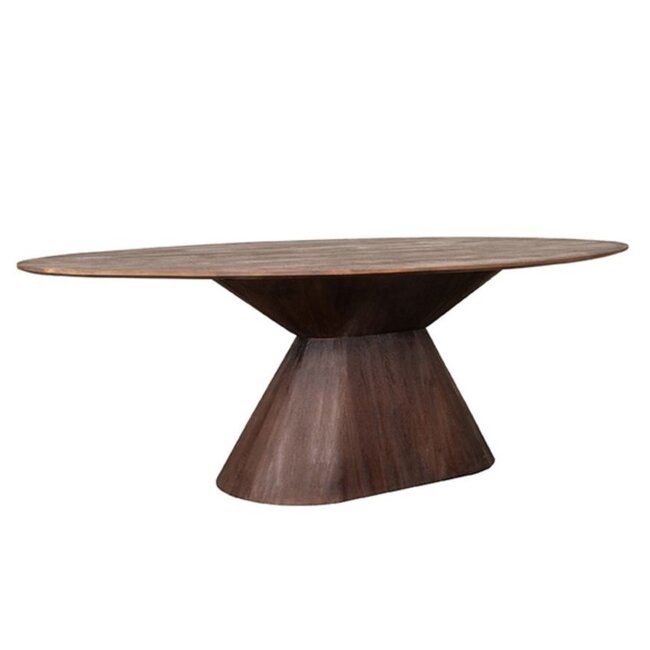 Label51 LABEL51 Eetkamertafel Jagger - Espresso - Mangohout - 220x110 cm