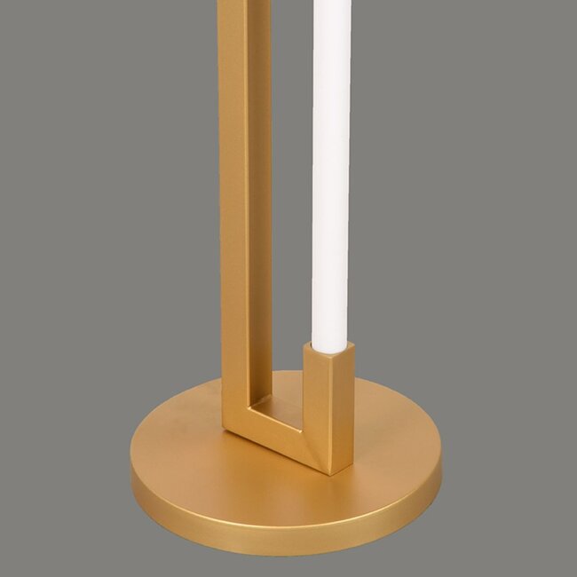 Label51 LABEL51 Vloerlamp Futuro - Antiek goud - Metaal - Vloerlamp