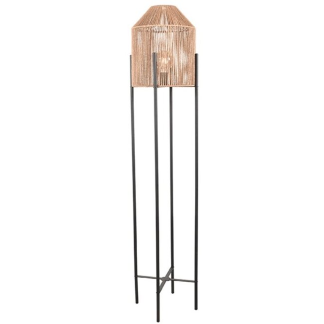 Label51 LABEL51 Vloerlamp Ibiza - Naturel - Jute - Vloerlamp