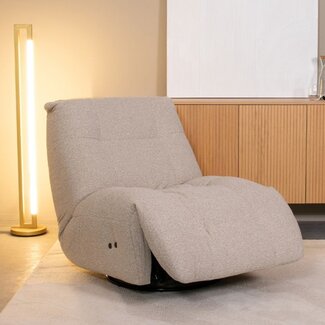 Label51 LABEL51 Fauteuil Relax and Recharge - Naturel - Boucle