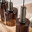 WoonStijl Hanglamp 6L Sepiora Sienna bruin