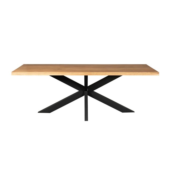 Starfurn Eettafel Denver Mango - Diverse maten met X, U of Matrixpoot
