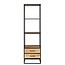 Starfurn Boekenkast Denver | Mangohout | 2 lades