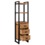 Starfurn Boekenkast Boaz | 55 cm | drie lades