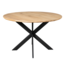 Starfurn Eiken eettafel Ferris | Rond 130 cm | Naturel