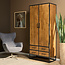 Starfurn Kabinet Denver | Mangohout en staal | 90 cm