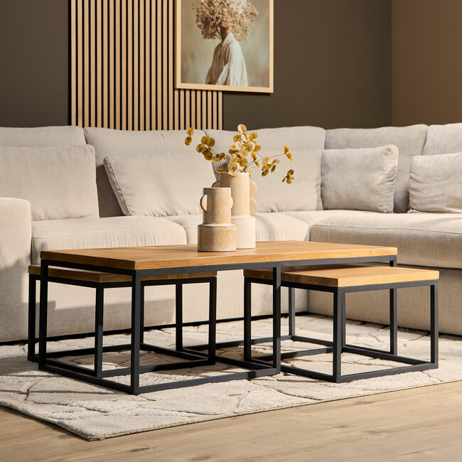 Starfurn Salontafel Denver | Set van 3 | Rechthoek