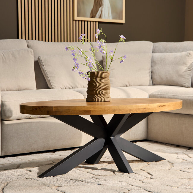 Starfurn Salontafel Denver | 130 cm | Ovaal