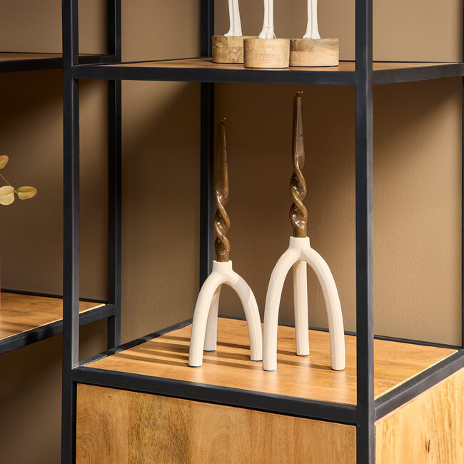 Starfurn Boekenkast Denver | Mangohout | 1 deur