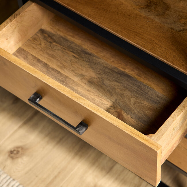 Starfurn Boekenkast Denver | Mangohout | 2 lades