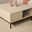 Starfurn Salontafel Madison Sand | 80 cm | Vierkant