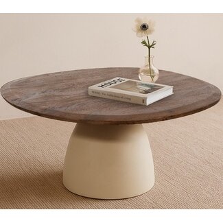 MySons Salontafel Cornetto organisch 86 bruin