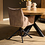 Starfurn Eettafelstoel Dani velvet beige