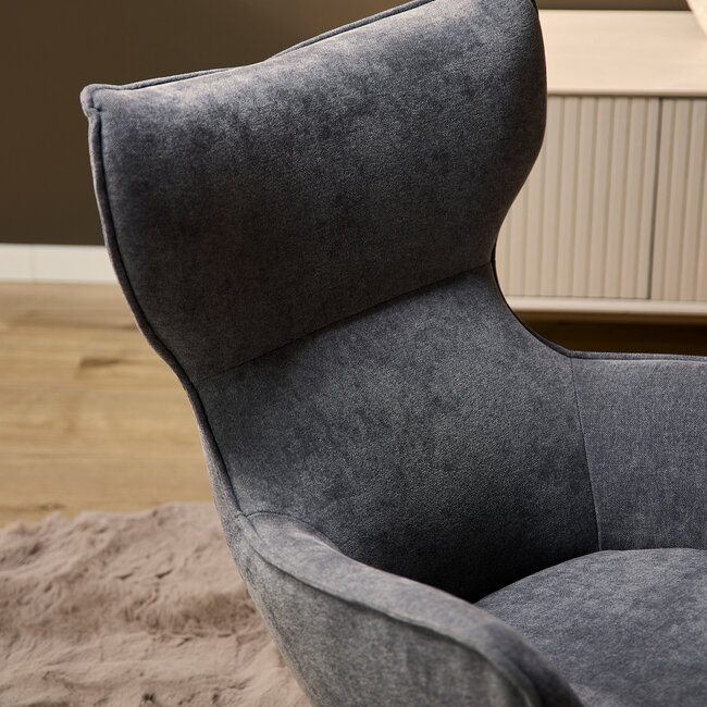 Starfurn Fauteuil Julia | Antraciet