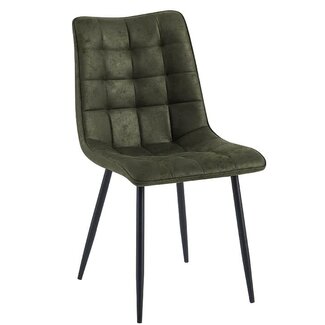 Benoa Eetkamerstoel Lucille CEP 04 Army Groen