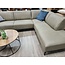 WoonMax Showroombank Power B2 hoekbank leer Souplesse Olive