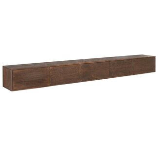 Starfurn Zwevend tv meubel Vision Brown | 280 cm