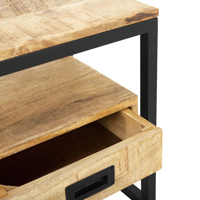 Benoa Nachtkastje/ bijzettafel Len Mango