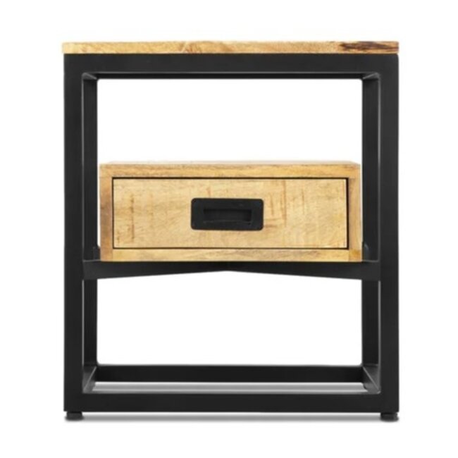 Benoa Nachtkastje/ bijzettafel Len Mango
