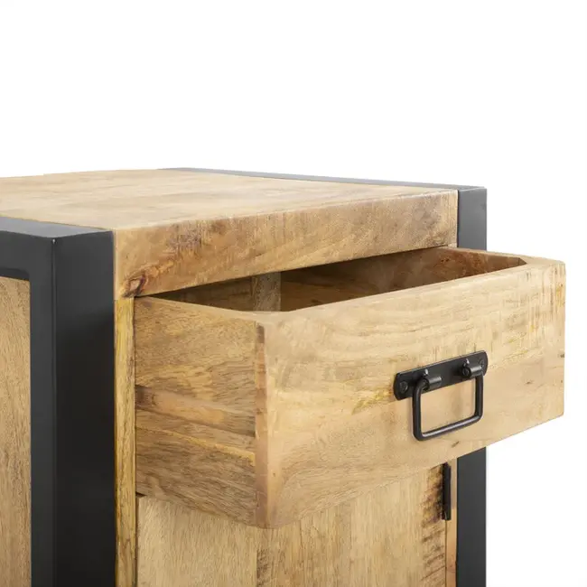 Benoa Nachtkastje Industrial mango - Rechts