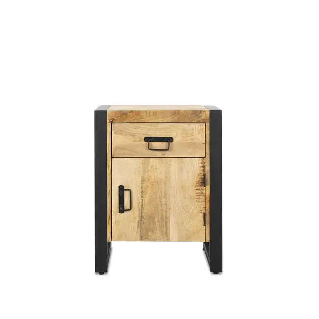 Benoa Nachtkastje Industrial mango - Rechts