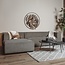 Tower Living Bank Glasgow - 2,5 zits + chaise longe Links - Enjoy 456 Iron Grey