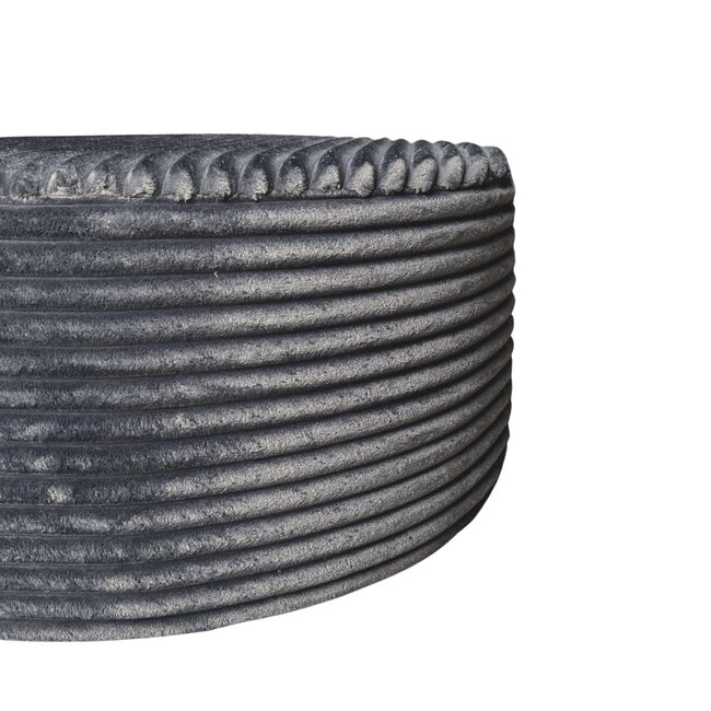 MySofa Hocker | Rond | 80 cm | Tilia 85 | Antraciet