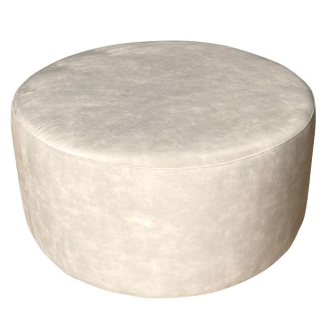 MySofa Hocker | Rond | 80 cm | Adore 102 | Crème