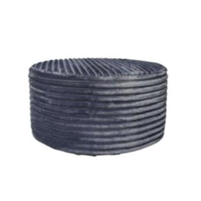 MySofa Hocker | Rond | 60 cm | Tilia 85 | Antraciet