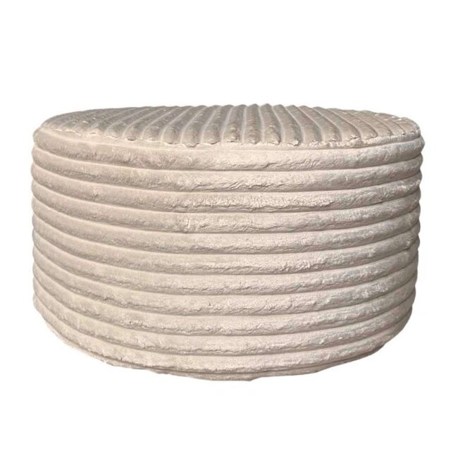 MySofa Hocker | Rond | 60 cm | Tilia 03 | Beige