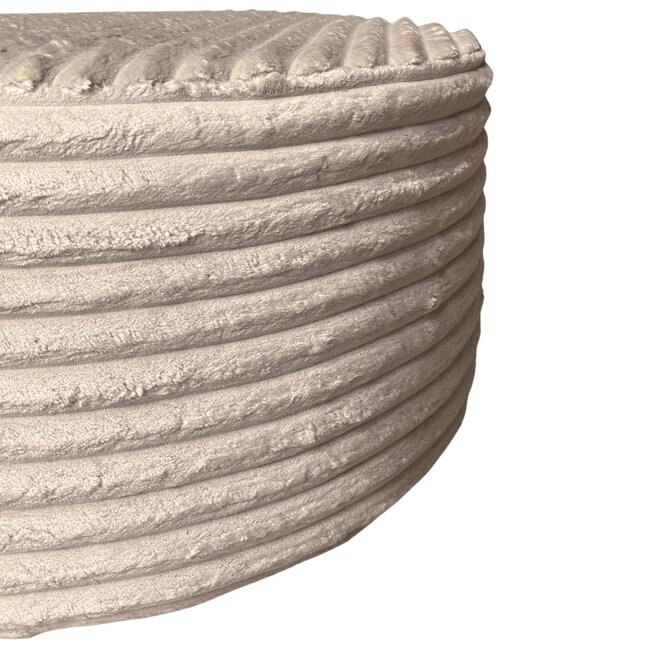 MySofa Hocker | Rond | 60 cm | Tilia 03 | Beige