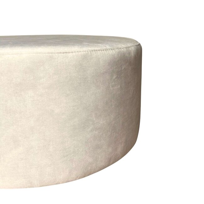 MySofa Hocker | Rond | 60 cm | Adore 102 | Creme