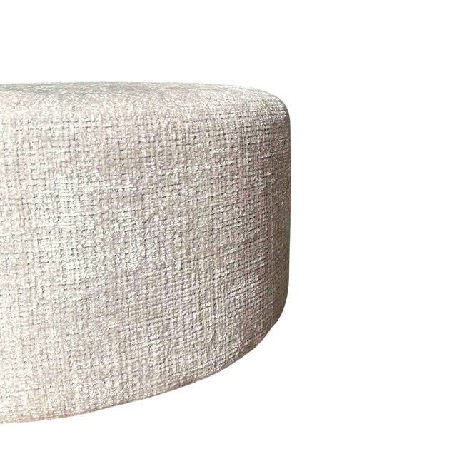 MySofa Hocker | Rond | 60 cm | Cremona 02 | Beige