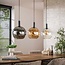 WoonStijl Hanglamp 3L Sfera tricolore artic zwart