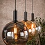 WoonStijl Hanglamp 3L Sfera tricolore artic zwart