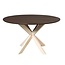 Starfurn Eettafel Madison Brown | 130 cm | Poot Sand