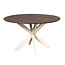 Starfurn Eettafel Madison Brown | 130 cm | Poot Sand