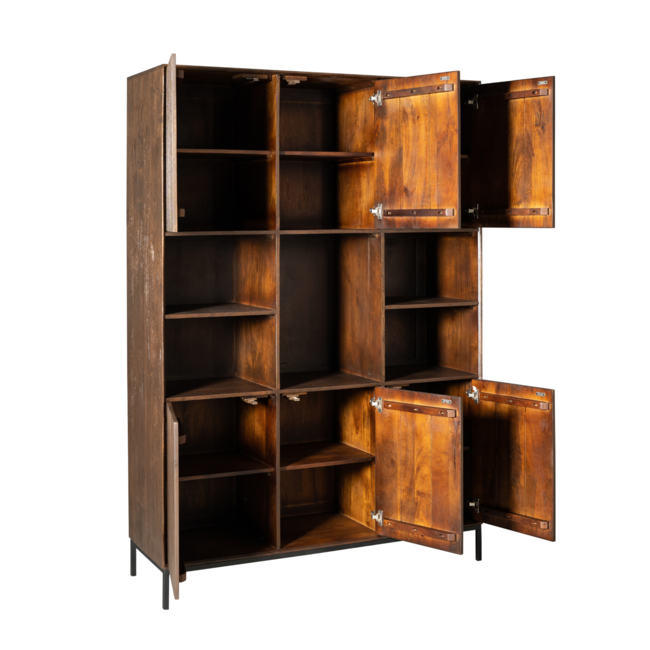 Starfurn Vakkenkast Madison XL Brown| 135 cm