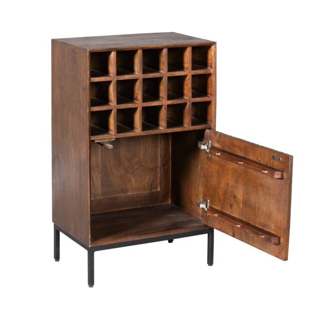 Starfurn Wijnkast Madison Brown | 55 cm