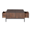 Starfurn Salontafel Madison Brown | 80 cm | Vierkant
