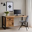 Benoa Bureau Industrial Mango met 1 deur en 1 lade