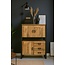 Benoa Kast Industrial Mango - 3 deuren 3 lades
