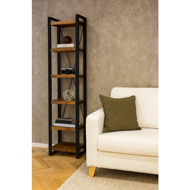 Benoa Boekenkast Industrial Mango