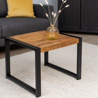 Benoa Bijzettafel Industrial Mango