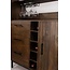 MySons Barkast Vrystaat  2 schuifdeuren en 3 lades Mango Brown Walnut
