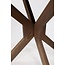 MySons Eettafel Gemini Ø150, Acacia Marron Bruin