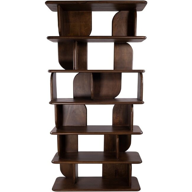 Nijwie Oregano boekenkast 90 Mango Bruin Walnoot